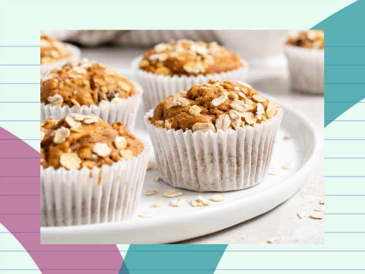 Pumpkin oat muffins